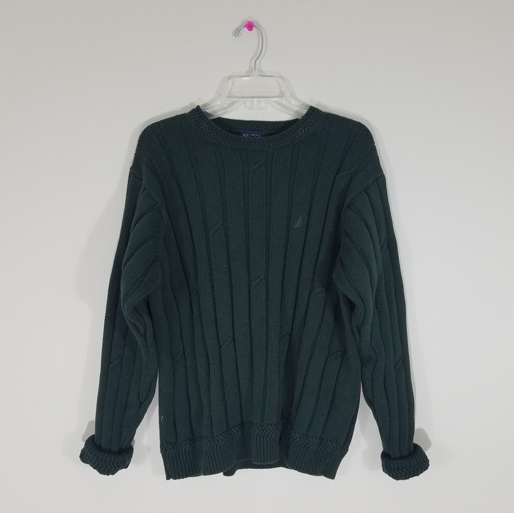 Dark Green Nautica Sweater